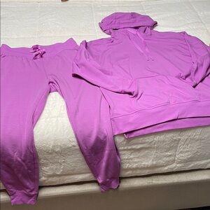 Light Purple Hoodie and Jogger Set